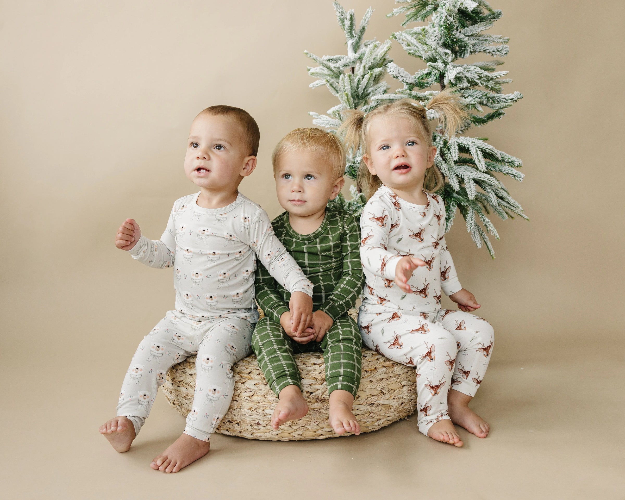 Polar Bear 2pc Bamboo Pajamas - BIG FRENCHIES