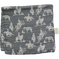 Wild West Muslin Burp Cloth