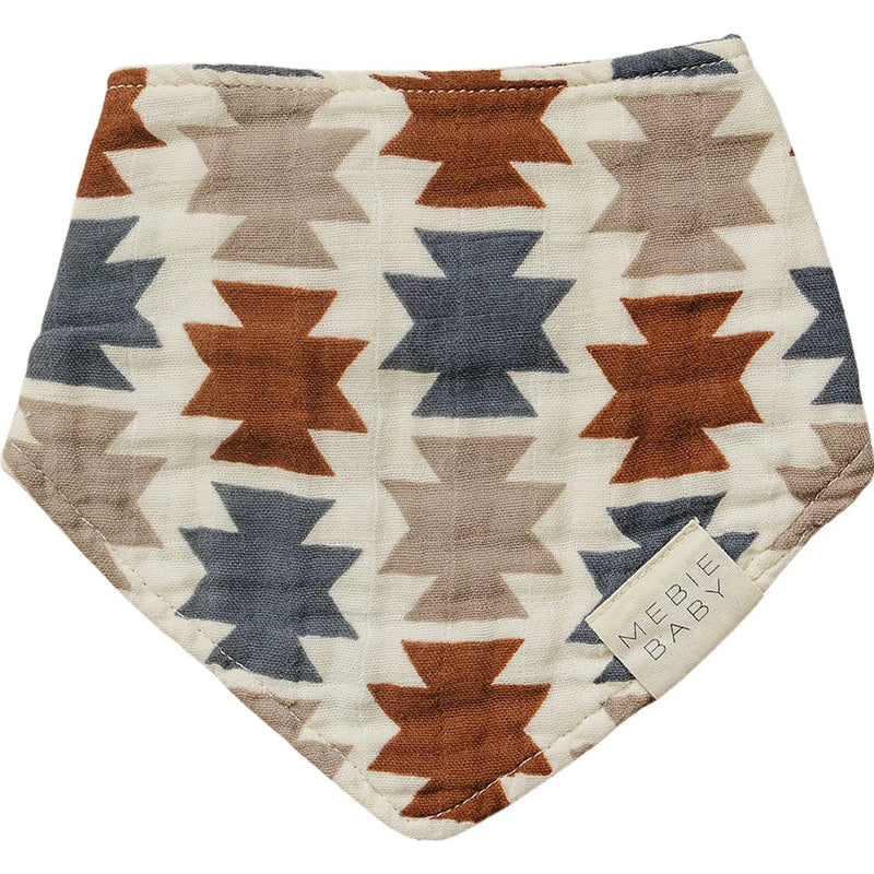 Western Aztec Muslin Bib - BIG FRENCHIES
