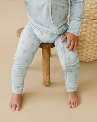 Fly Me to the Moon Bamboo Zippy Pajamas - BIG FRENCHIES