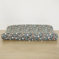 Midnight Floral Muslin Changing Pad Cover - BIG FRENCHIES
