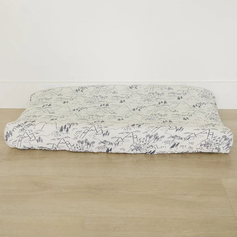 Summit Muslin Changing Pad Cover - BIG FRENCHIES