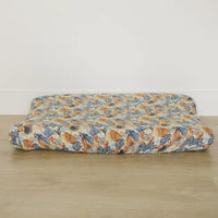 Paradise Palms Muslin Changing Pad Cover - BIG FRENCHIES