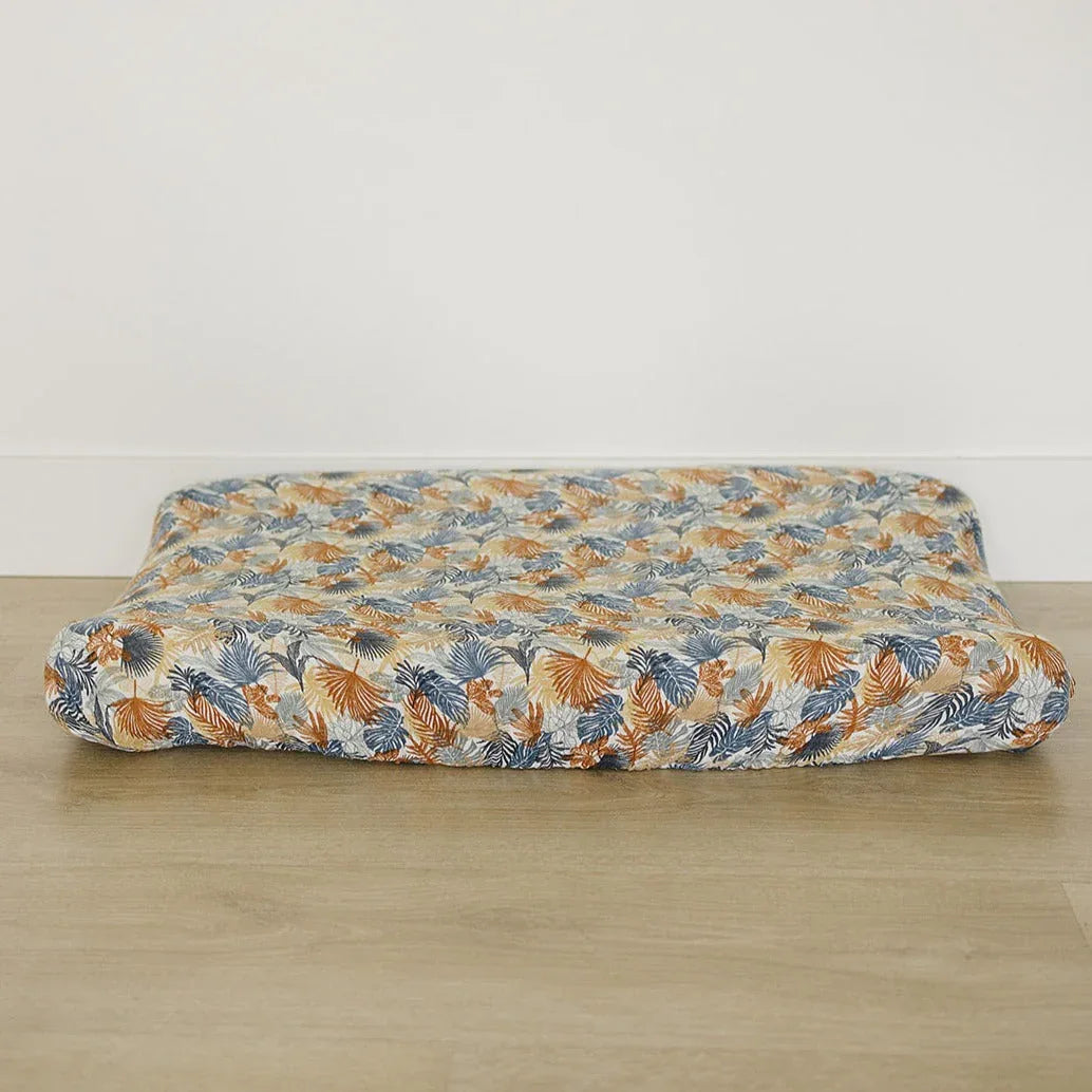 Paradise Palms Muslin Changing Pad Cover - BIG FRENCHIES