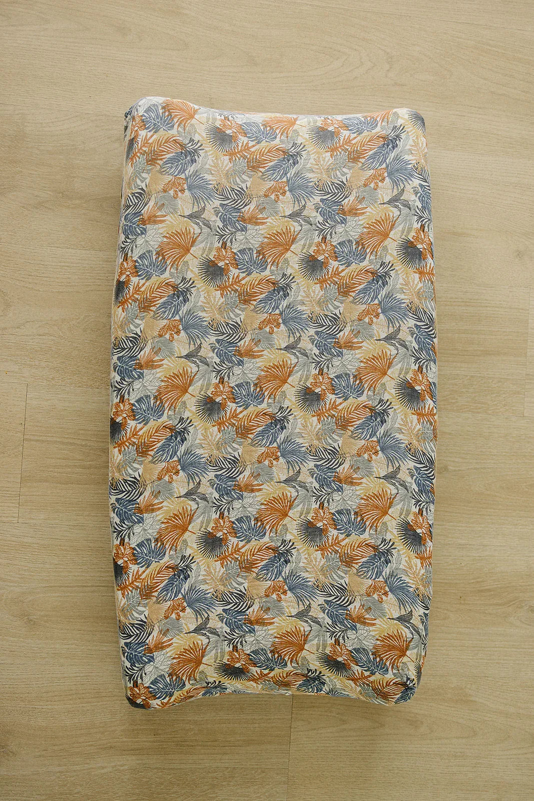 Paradise Palms Muslin Changing Pad Cover - BIG FRENCHIES