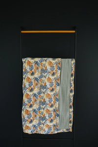 Paradise Palms+ Dusty Blue Muslin Quilt - BIG FRENCHIES