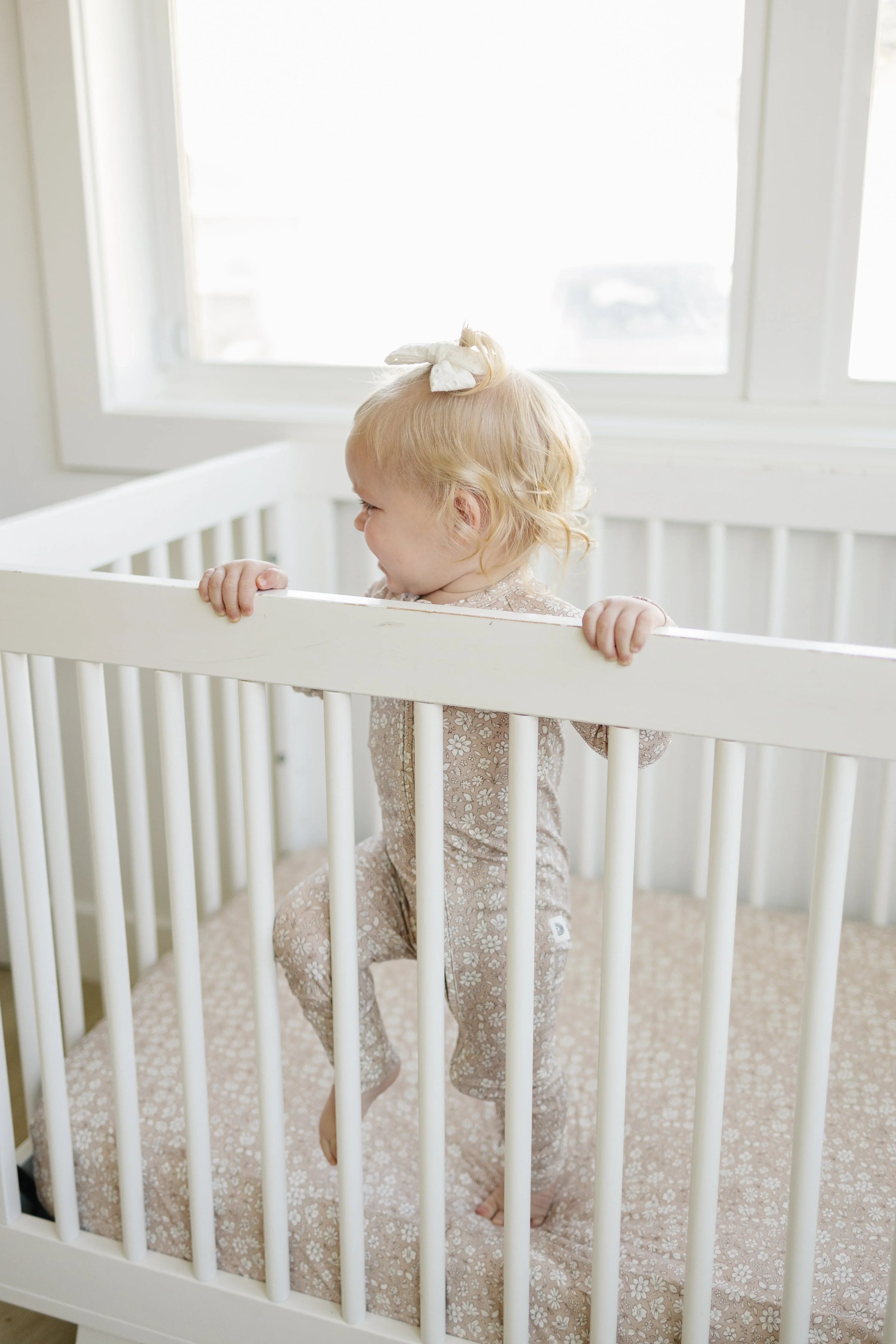 Dainty Ditsy Bamboo Zippy Romper - BIG FRENCHIES