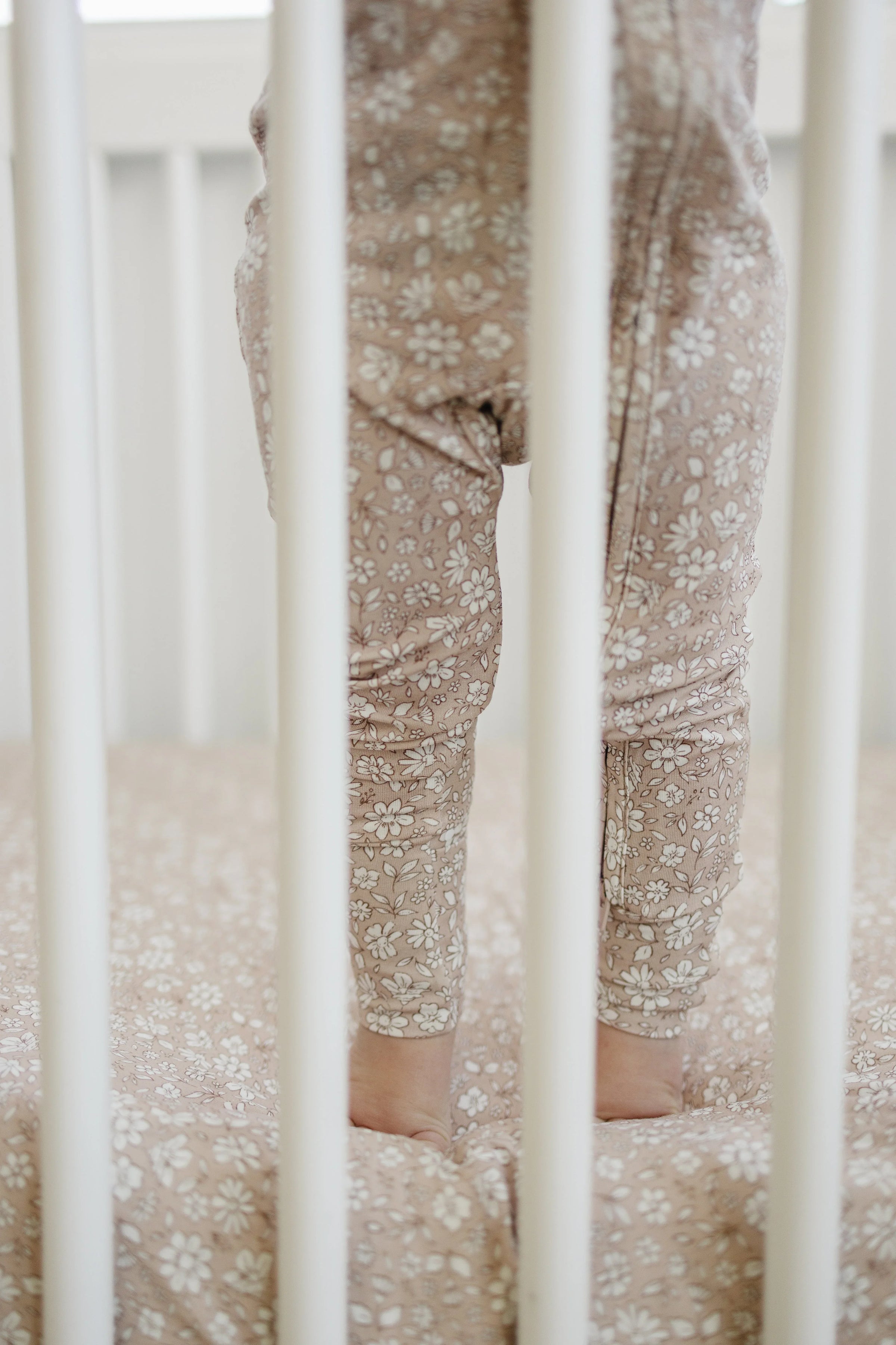 Dainty Ditsy Bamboo Crib Sheet - BIG FRENCHIES