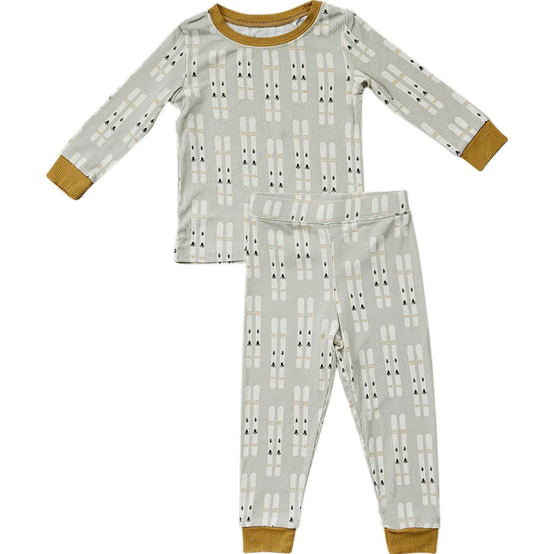 Ski Ribbed Bamboo Cozy Set - BIG FRENCHIES