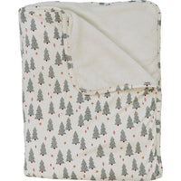 Christmas Trees Bamboo Fleece Quilt - BIG FRENCHIES