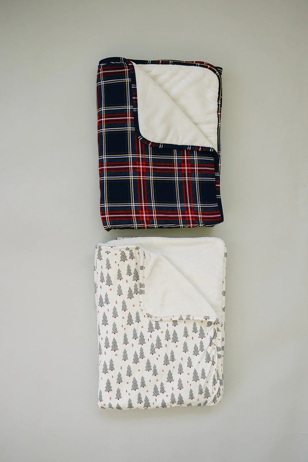 Christmas Trees Bamboo Fleece Quilt - BIG FRENCHIES