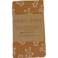 Gingerbread Bamboo Stretch Swaddle - BIG FRENCHIES