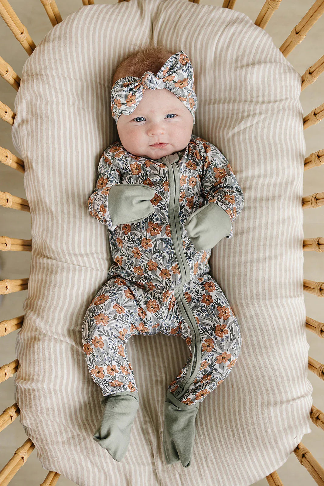 Dainty Meadow Bamboo Zipper - BIG FRENCHIES