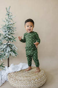 Christmas Tree Bamboo Pajamas - 2pc Set - BIG FRENCHIES