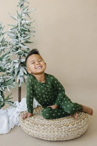 Christmas Tree Bamboo Pajamas - 2pc Set - BIG FRENCHIES