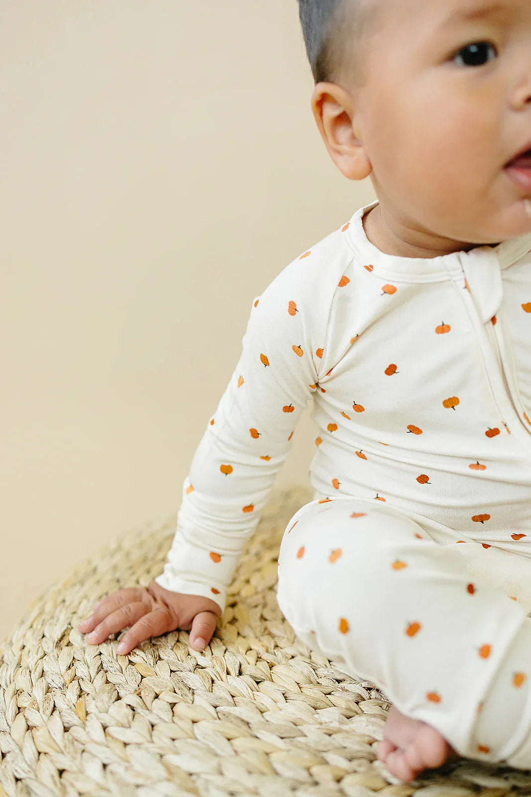 Little Pumpkin Bamboo Zippy Romper - BIG FRENCHIES