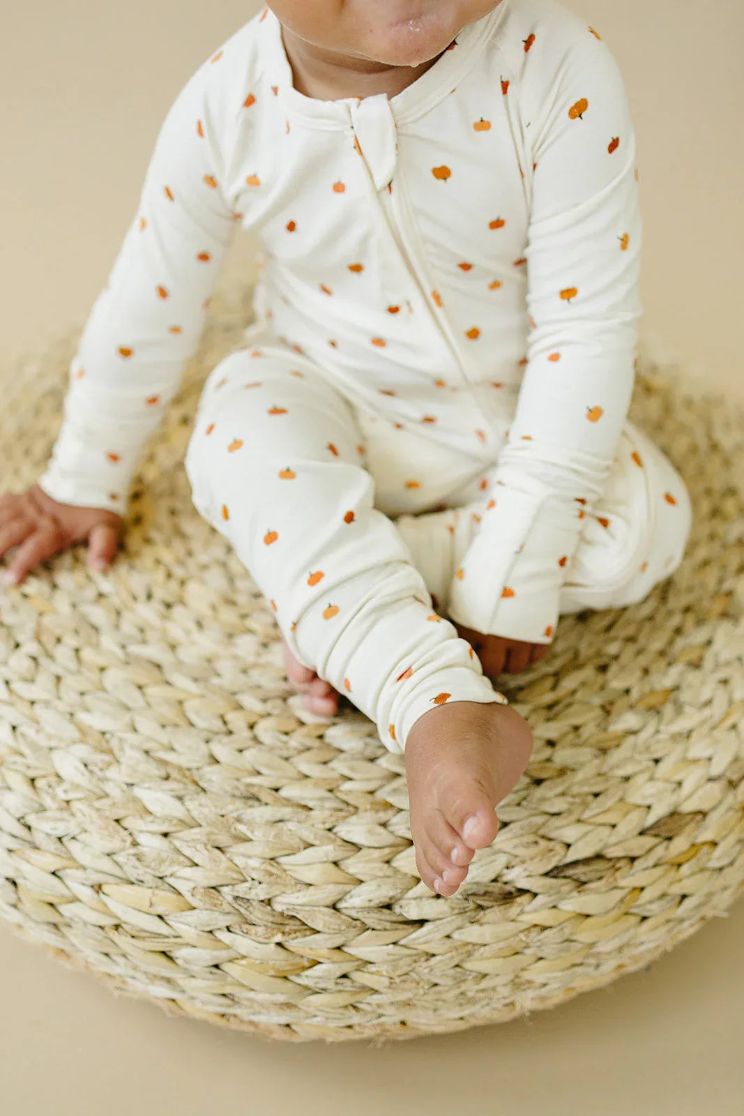 Little Pumpkin Bamboo Zippy Romper - BIG FRENCHIES