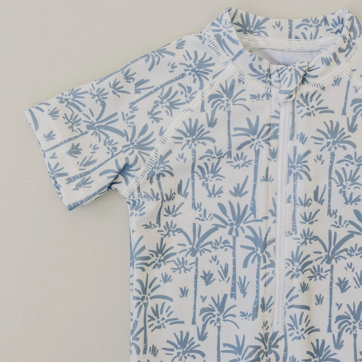 Palm Tree Zipper Swimsuit - BIG FRENCHIES