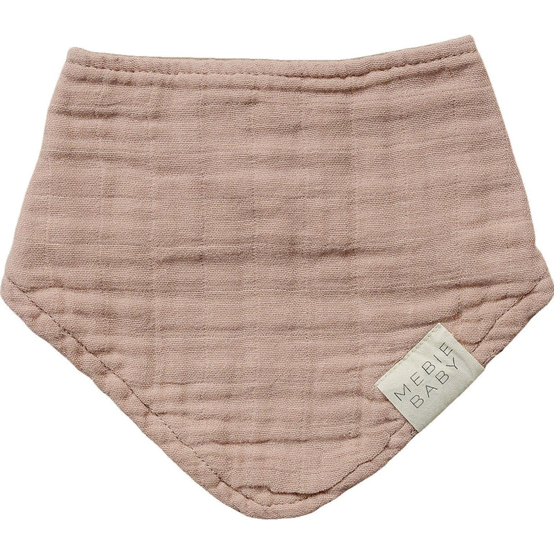 Dusty Rose Muslin Bib - BIG FRENCHIES