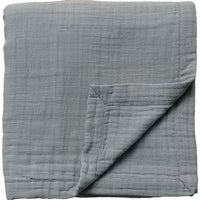 Dusty Blue Muslin Quilt - BIG FRENCHIES