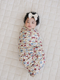Desert Floral Luxe Fleece Swaddle