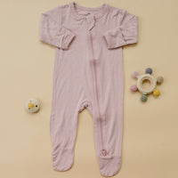 Bamboo Footed Bamboo Zippy Pajamas - BIG FRENCHIES