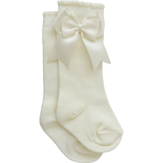 Mebie High Rise Bow Socks - BIG FRENCHIES