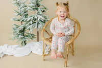 Candy Cane Lane Bamboo Christmas Pajamas - 2pc Set - BIG FRENCHIES