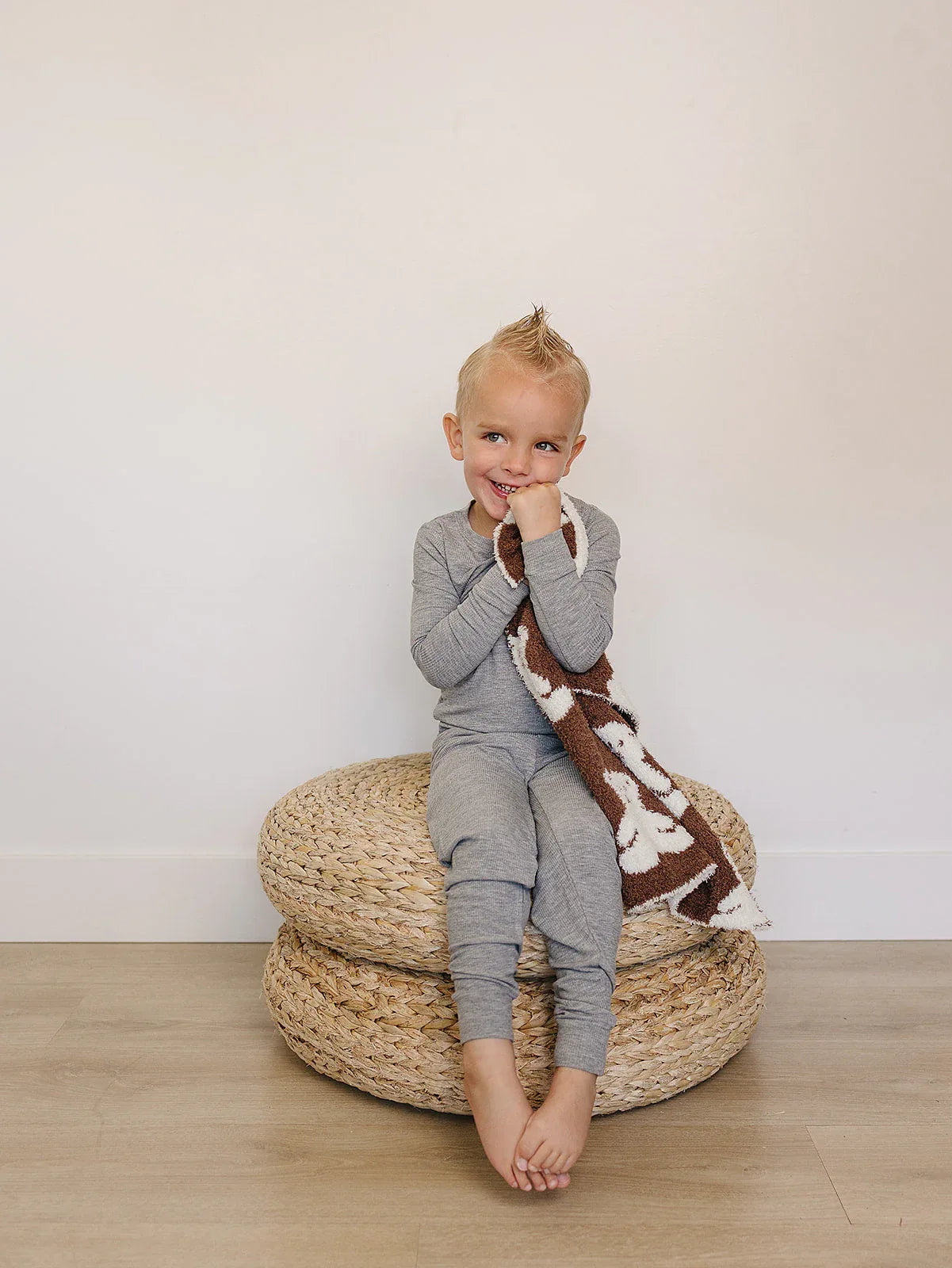 Teddy Bear Plush Blanket - BIG FRENCHIES
