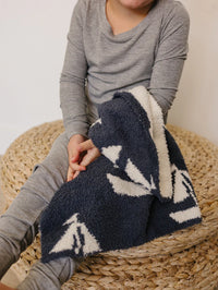 Sailboat Plush Blanket - BIG FRENCHIES
