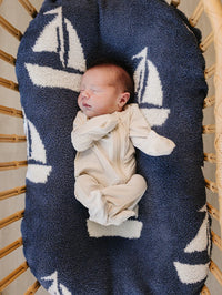 Sailboat Plush Blanket - BIG FRENCHIES
