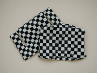 Black & White Checkered Cushion for the Stokke Tripp Trapp Highchair