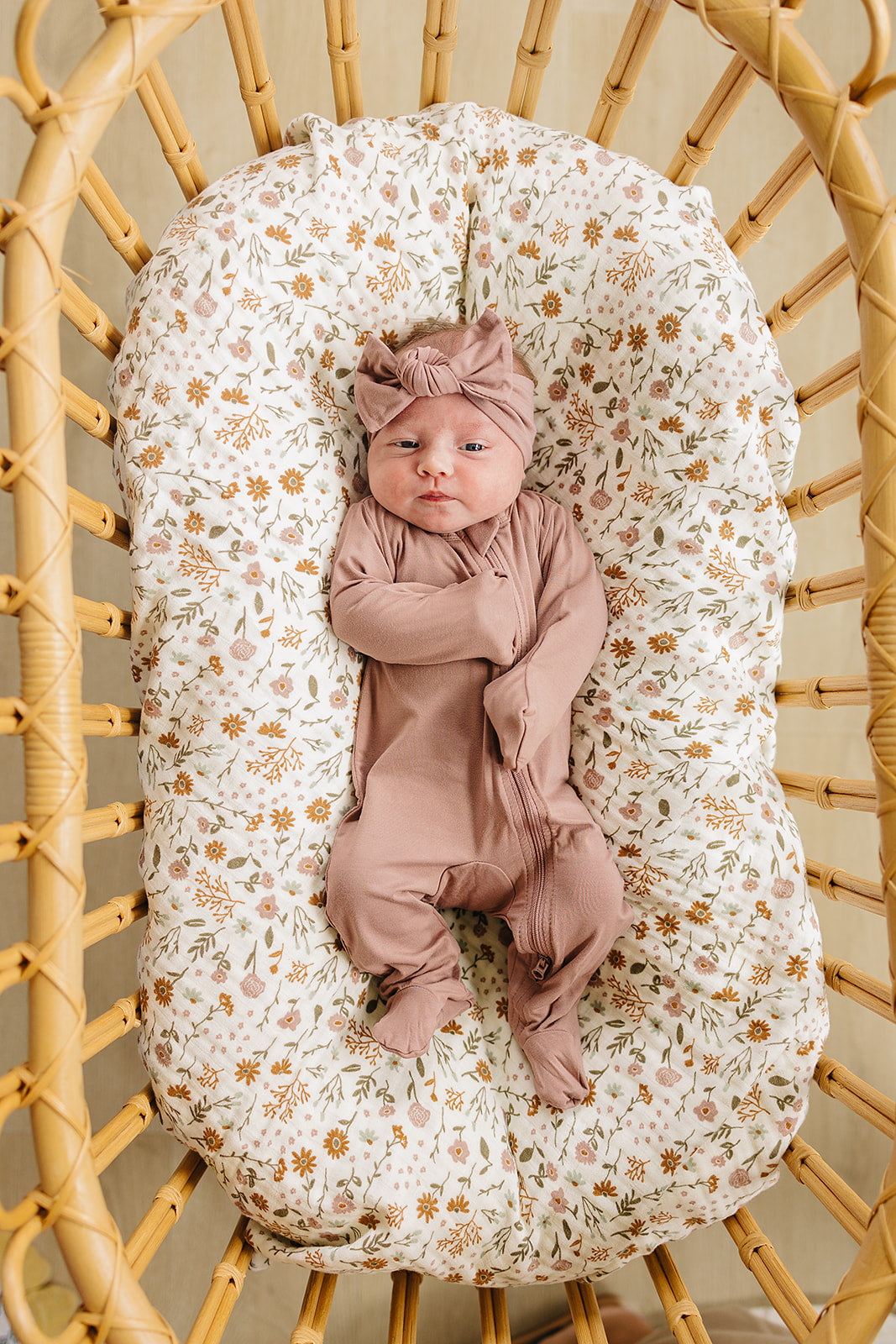 Dusty Rose Bamboo Head Wrap - BIG FRENCHIES