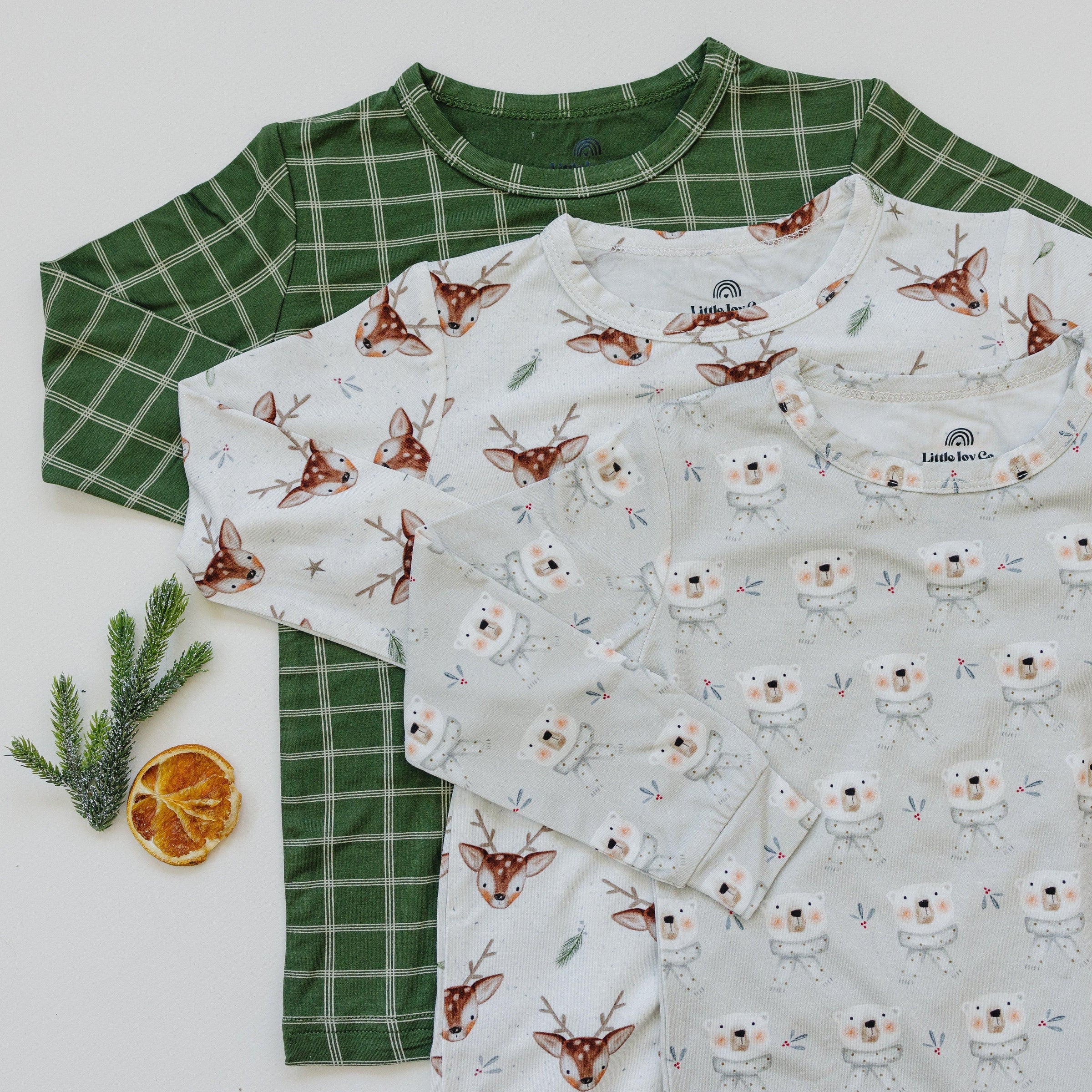 Reindeer Games 2pc Bamboo Pajamas - BIG FRENCHIES