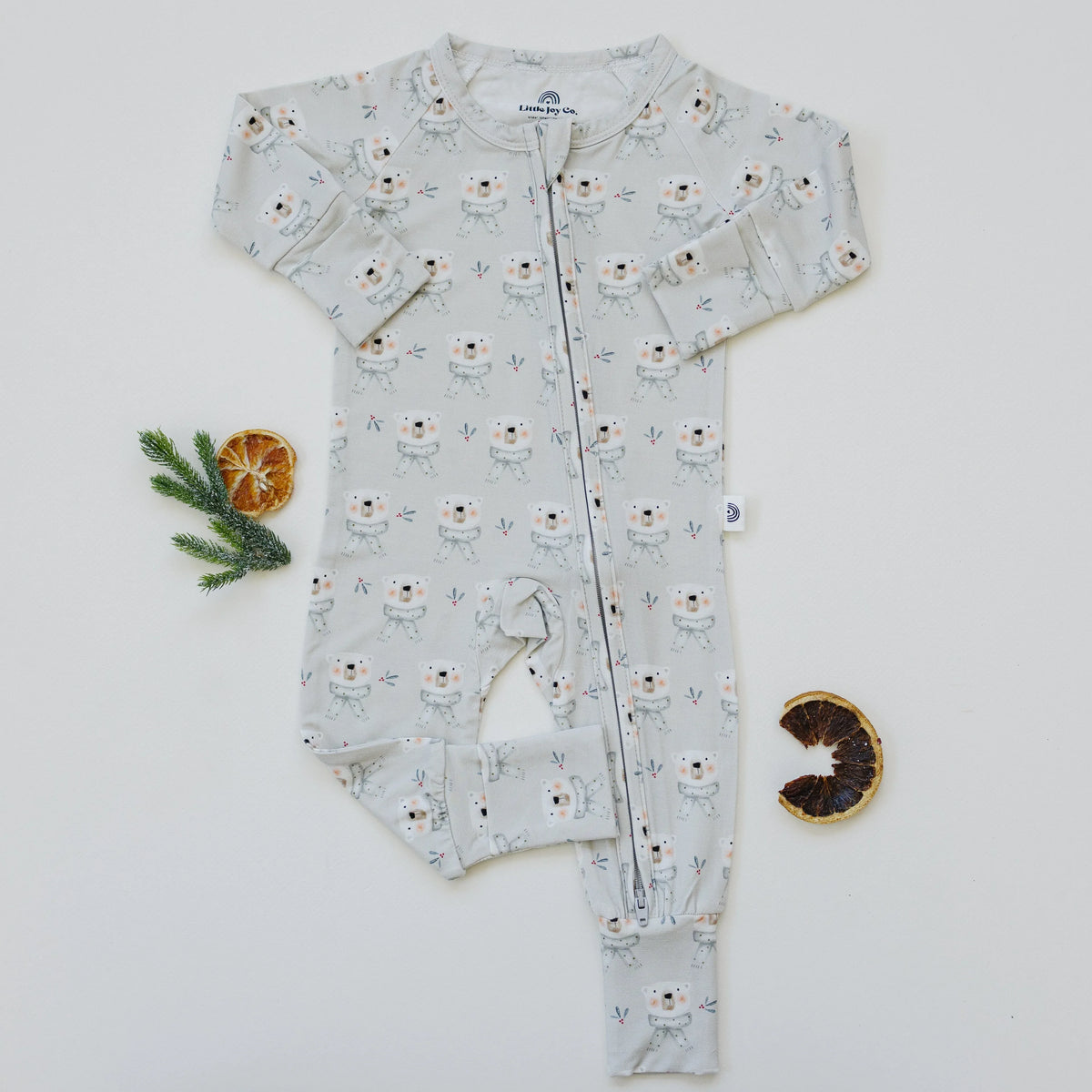 Polar Bear Zippy Romper - BIG FRENCHIES