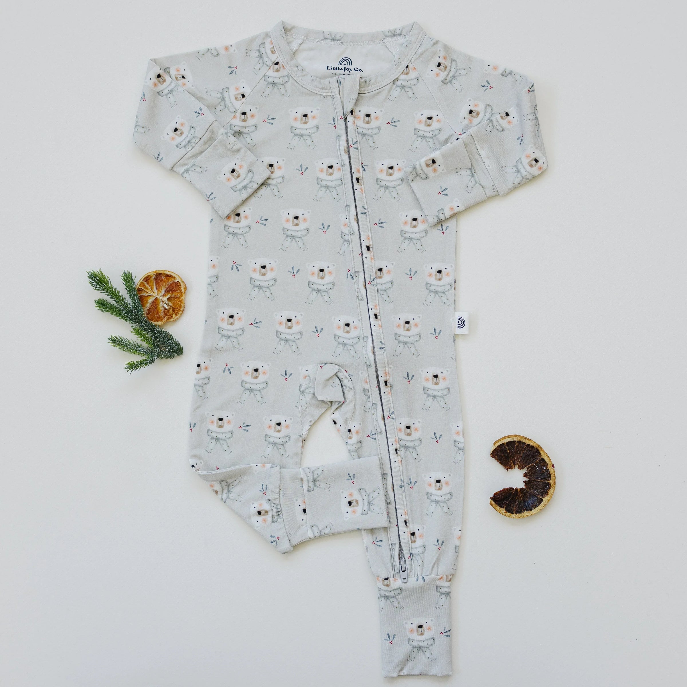 Polar Bear Zippy Romper - BIG FRENCHIES