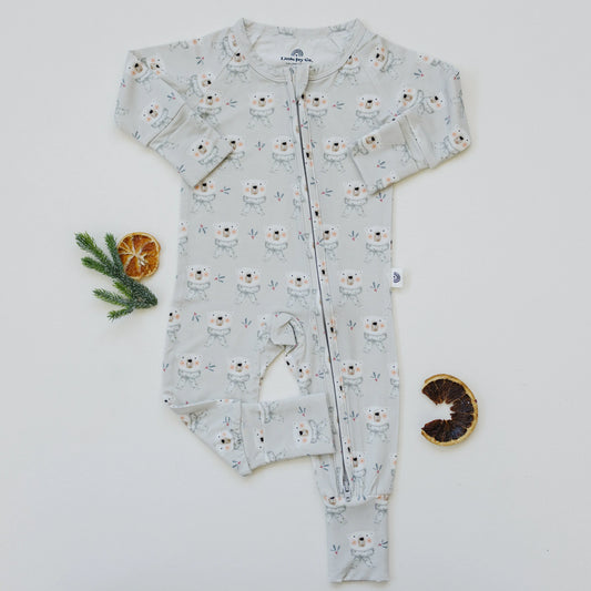 Polar Bear Zippy Romper - BIG FRENCHIES
