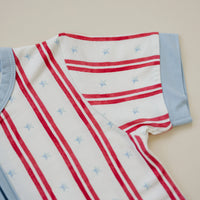Stars & Stripes Bamboo Shorty Pajamas - BIG FRENCHIES