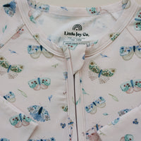 Luna Moths Bamboo Zippy Pajamas - BIG FRENCHIES
