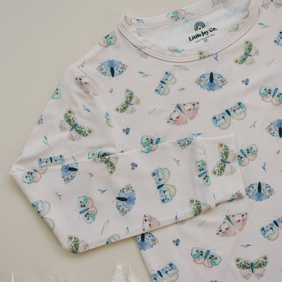 Luna Moths 2pc Bamboo Pajamas - BIG FRENCHIES