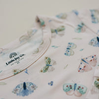 Luna Moths 2pc Bamboo Pajamas - BIG FRENCHIES