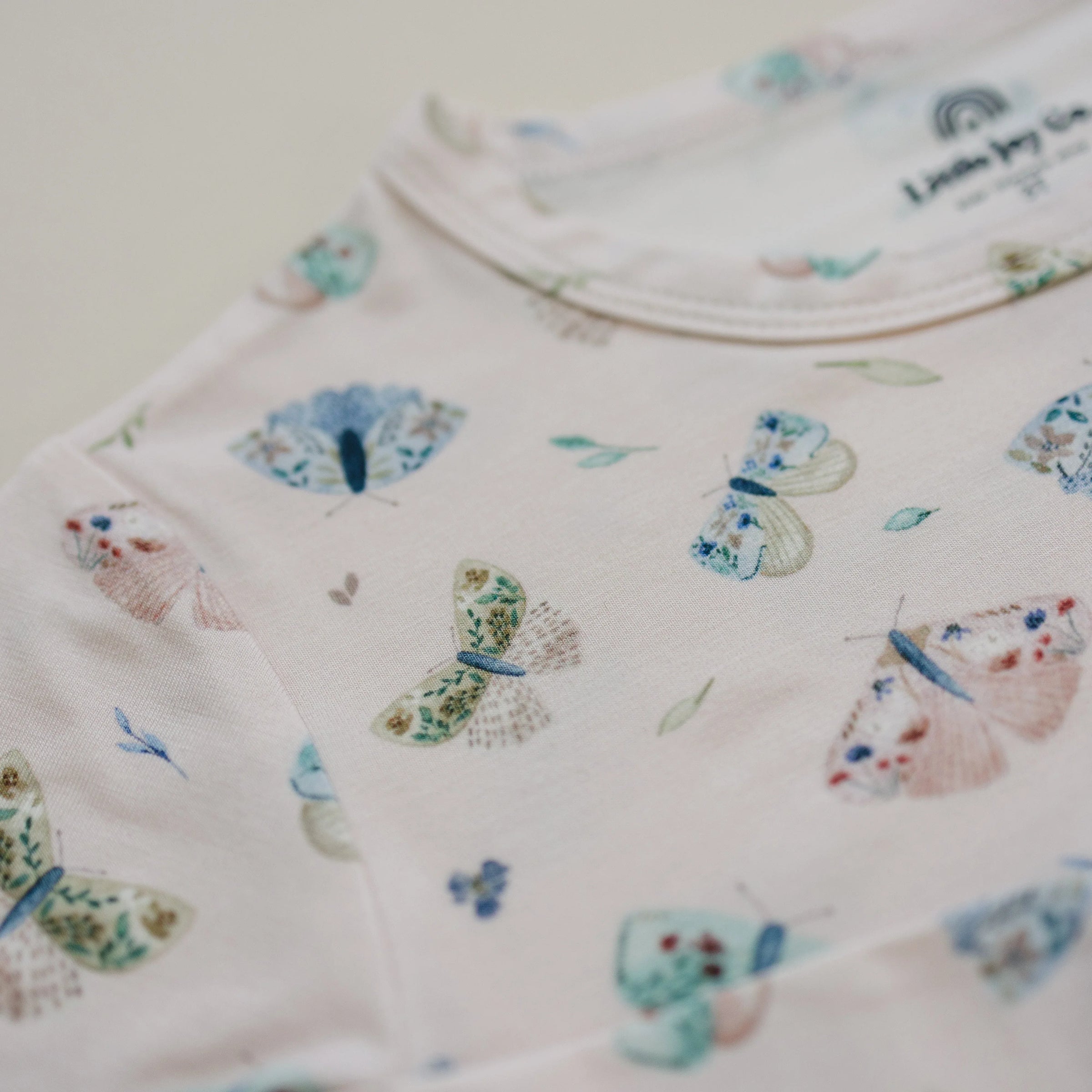 Luna Moths 2pc Bamboo Pajamas - BIG FRENCHIES