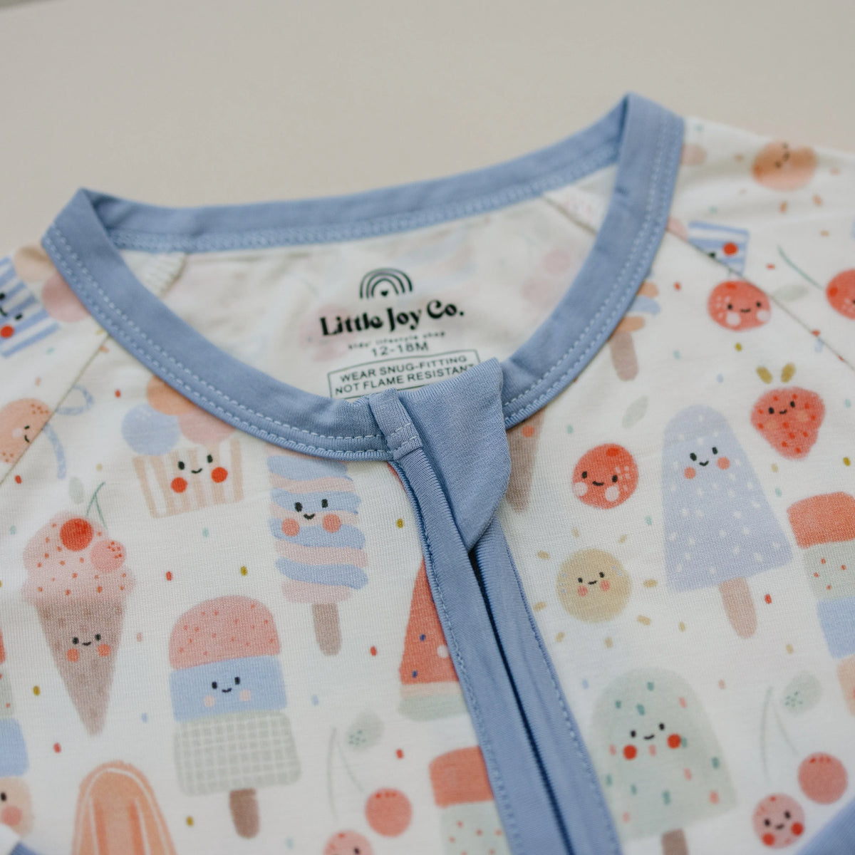 Sweet Summertime Bamboo Zippy Pajamas - BIG FRENCHIES