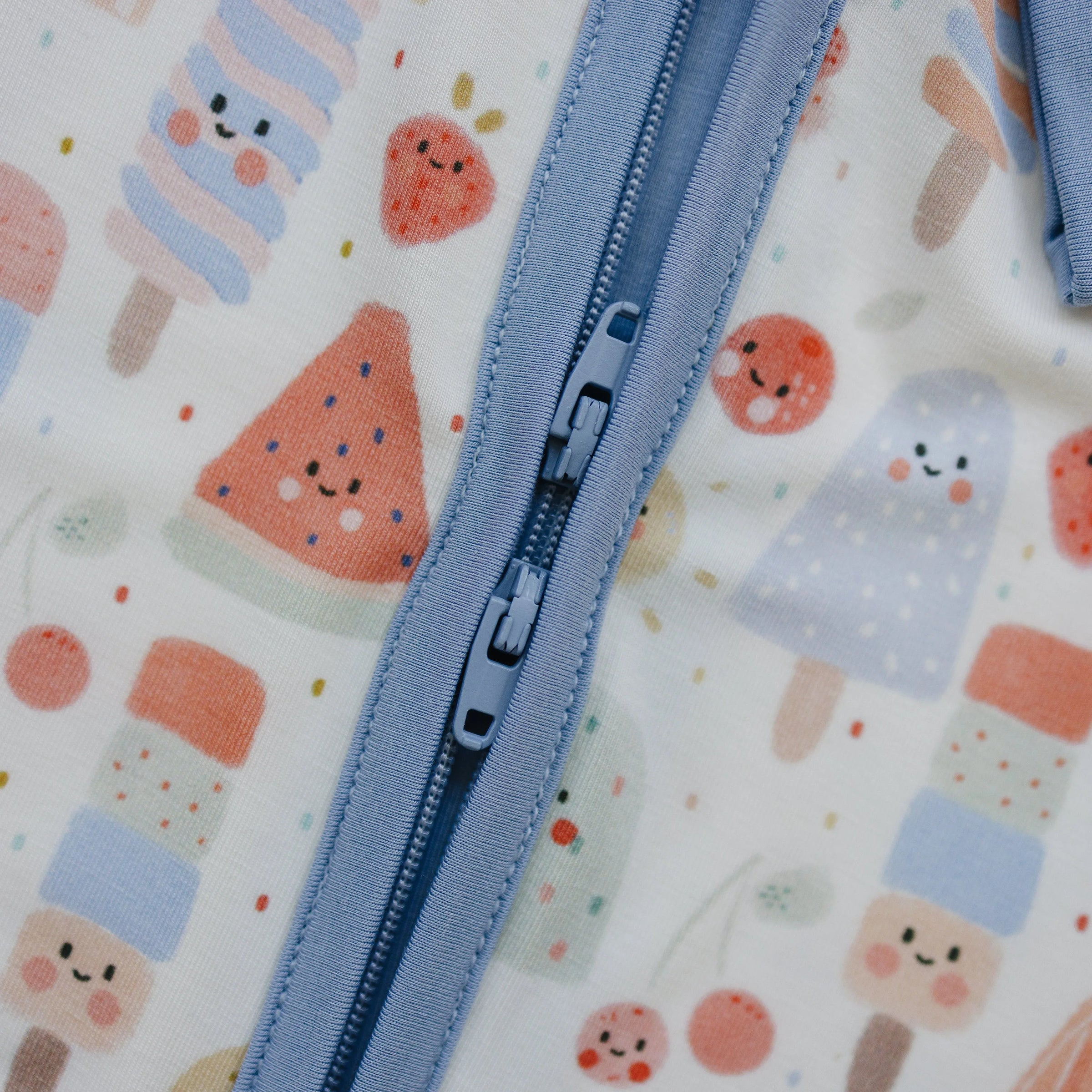 Sweet Summertime Bamboo Zippy Pajamas - BIG FRENCHIES