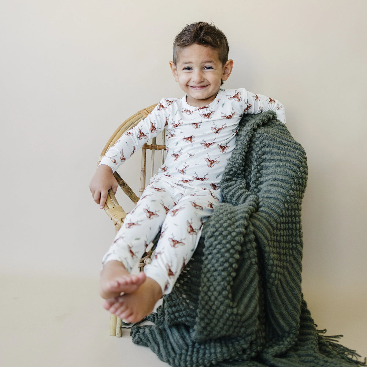 Reindeer Games 2pc Bamboo Pajamas - BIG FRENCHIES