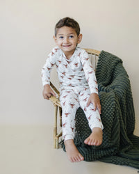Reindeer Games 2pc Bamboo Pajamas - BIG FRENCHIES
