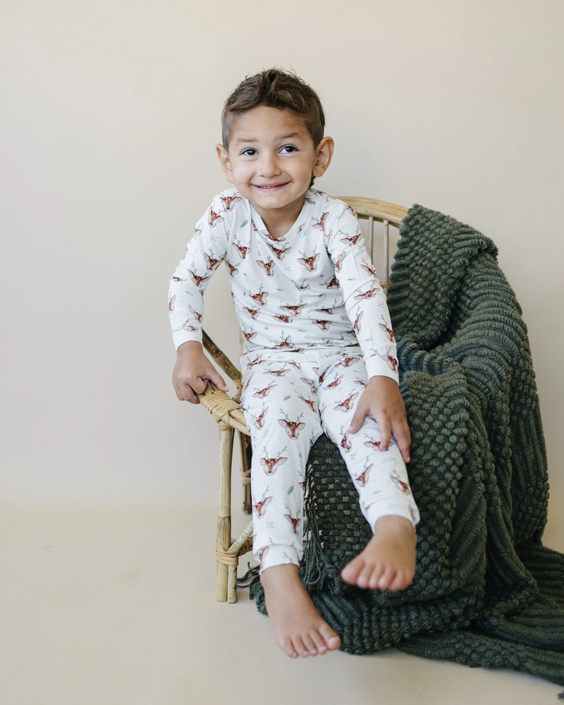 Reindeer Games 2pc Bamboo Pajamas - BIG FRENCHIES