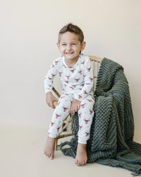 Reindeer Games 2pc Bamboo Pajamas - BIG FRENCHIES