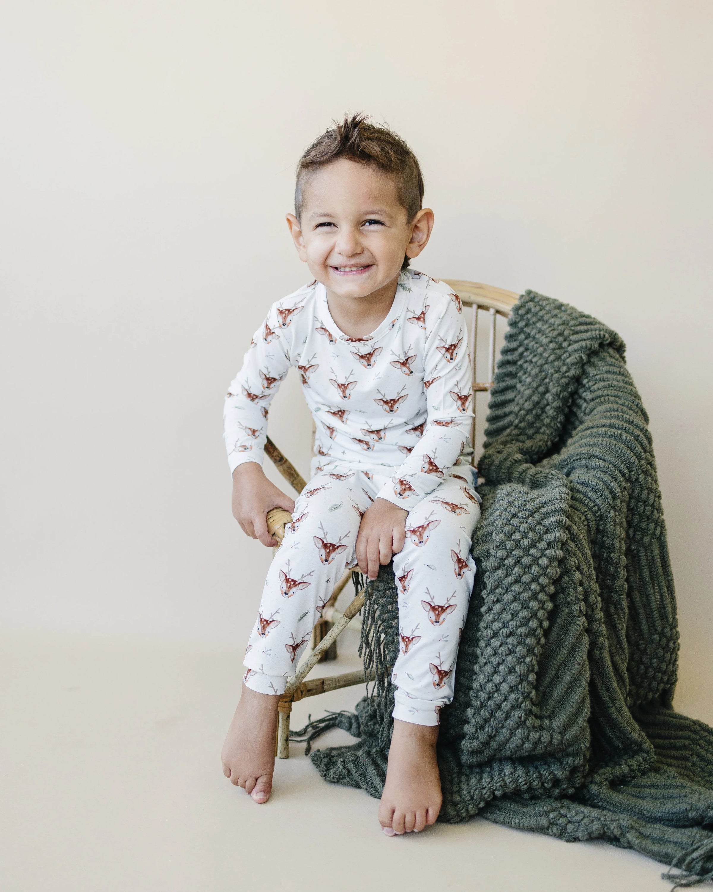 Reindeer Games 2pc Bamboo Pajamas - BIG FRENCHIES