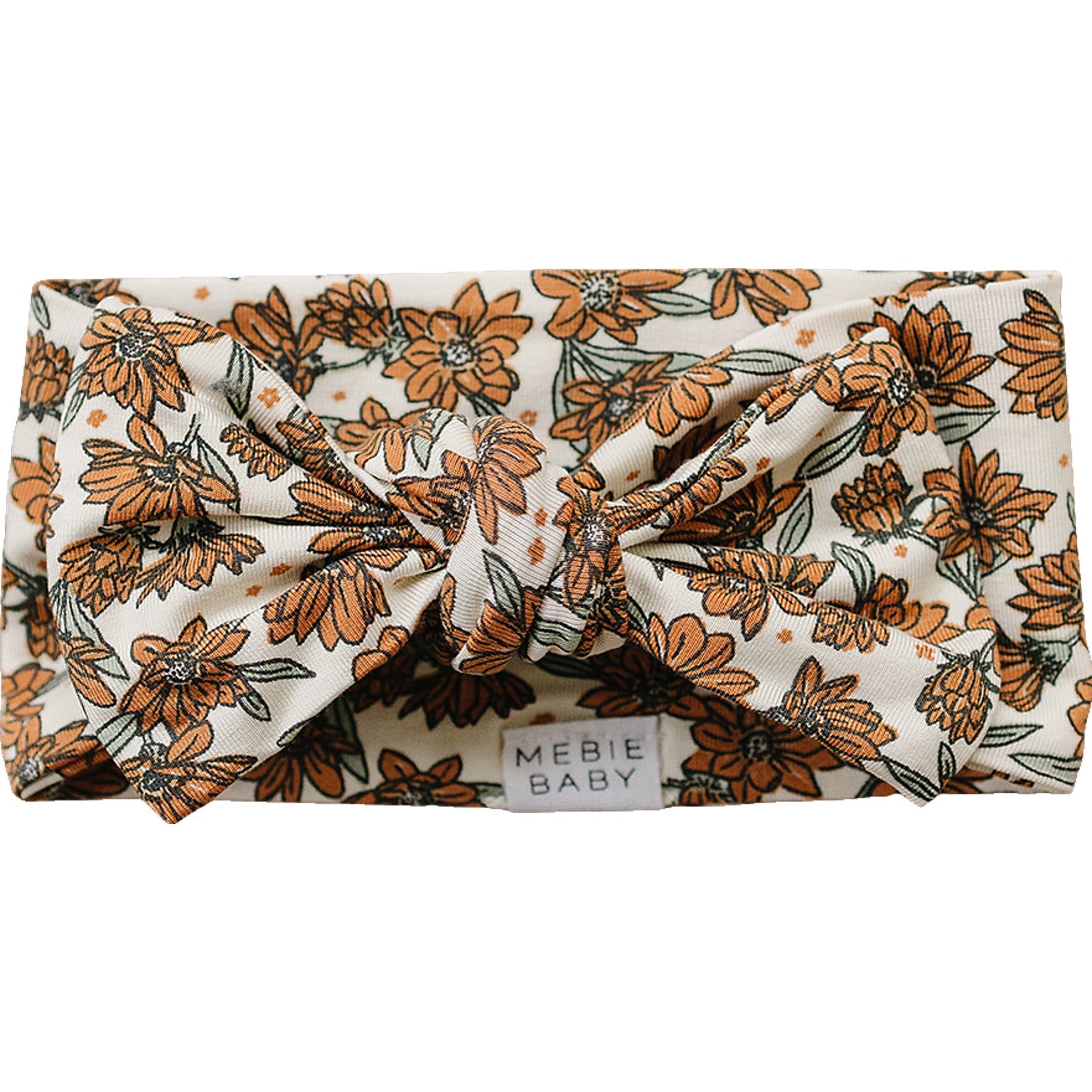 Cream Magnolia Bamboo Head Wrap - BIG FRENCHIES